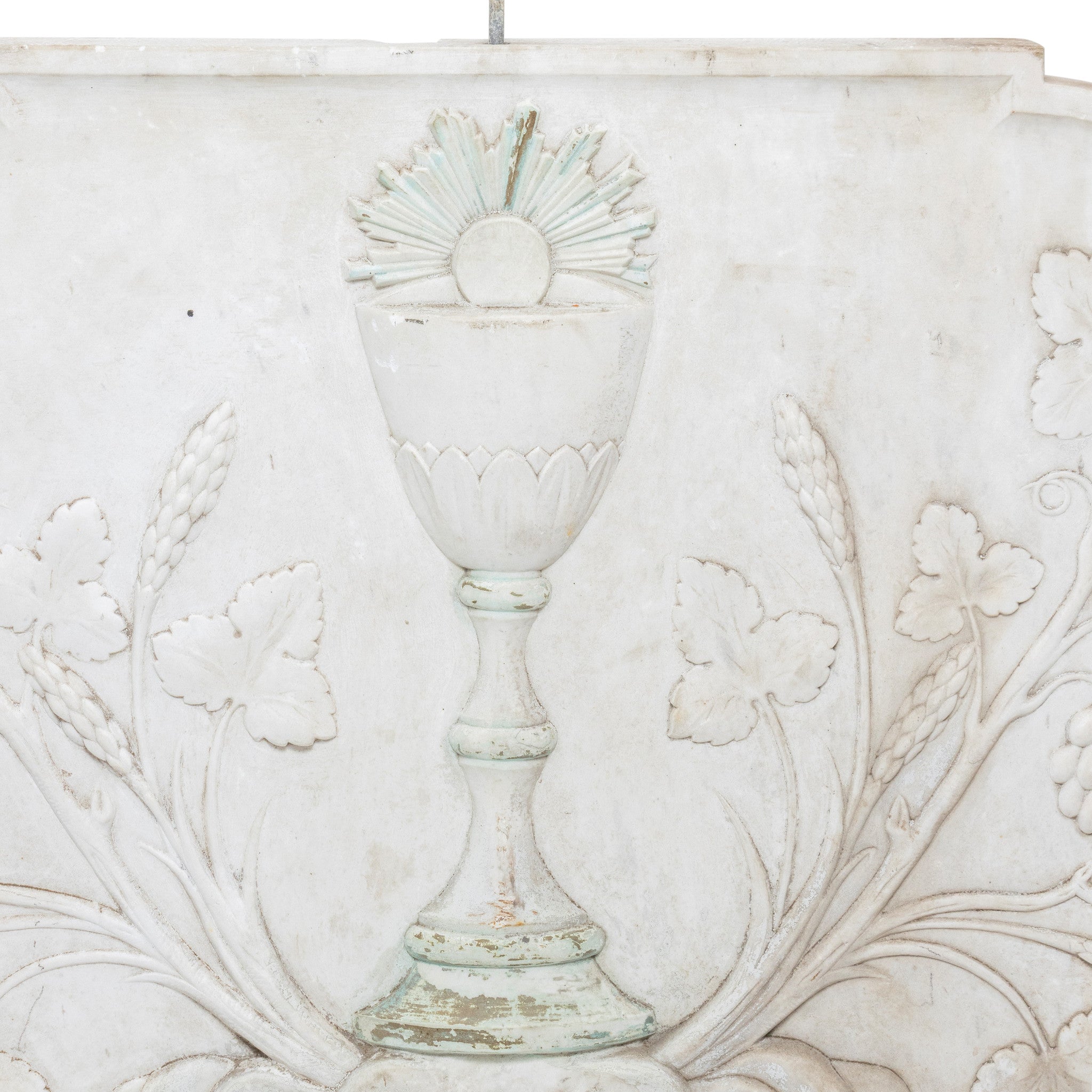 French Marble Plaque with Challis