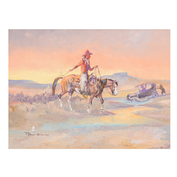 "Horsepower" by Ace Powell, Fine Art, Painting, Western