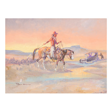 "Horsepower" by Ace Powell, Fine Art, Painting, Western