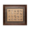 Framed Arrowhead Collection, Native, Stone and Tools, Arrowhead