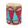 Pueblo Painted Drum, Native, Music Instrument, Drum