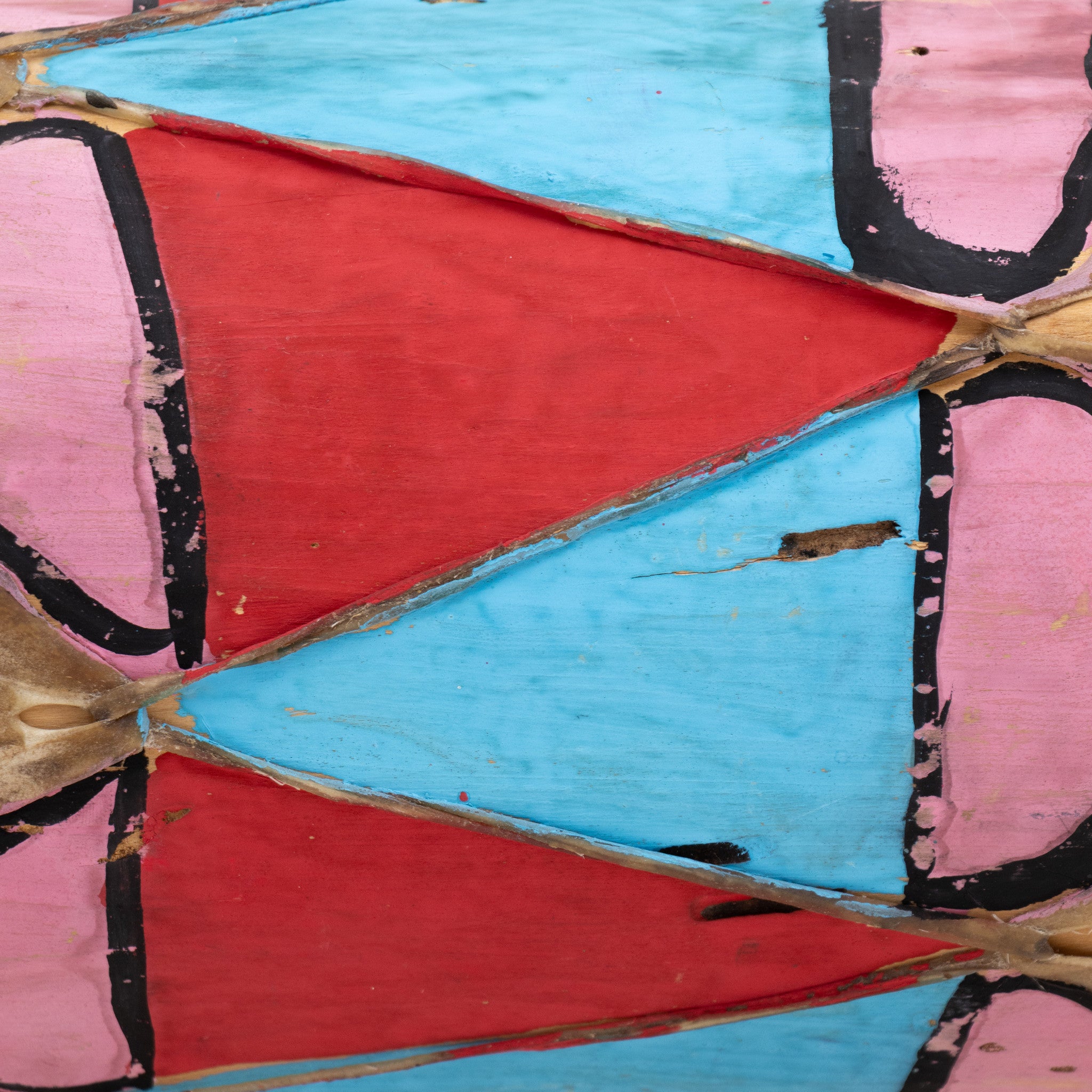 Pueblo Painted Drum