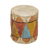 Pueblo Painted Drum