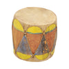 Pueblo Painted Drum, Native, Music Instrument, Drum