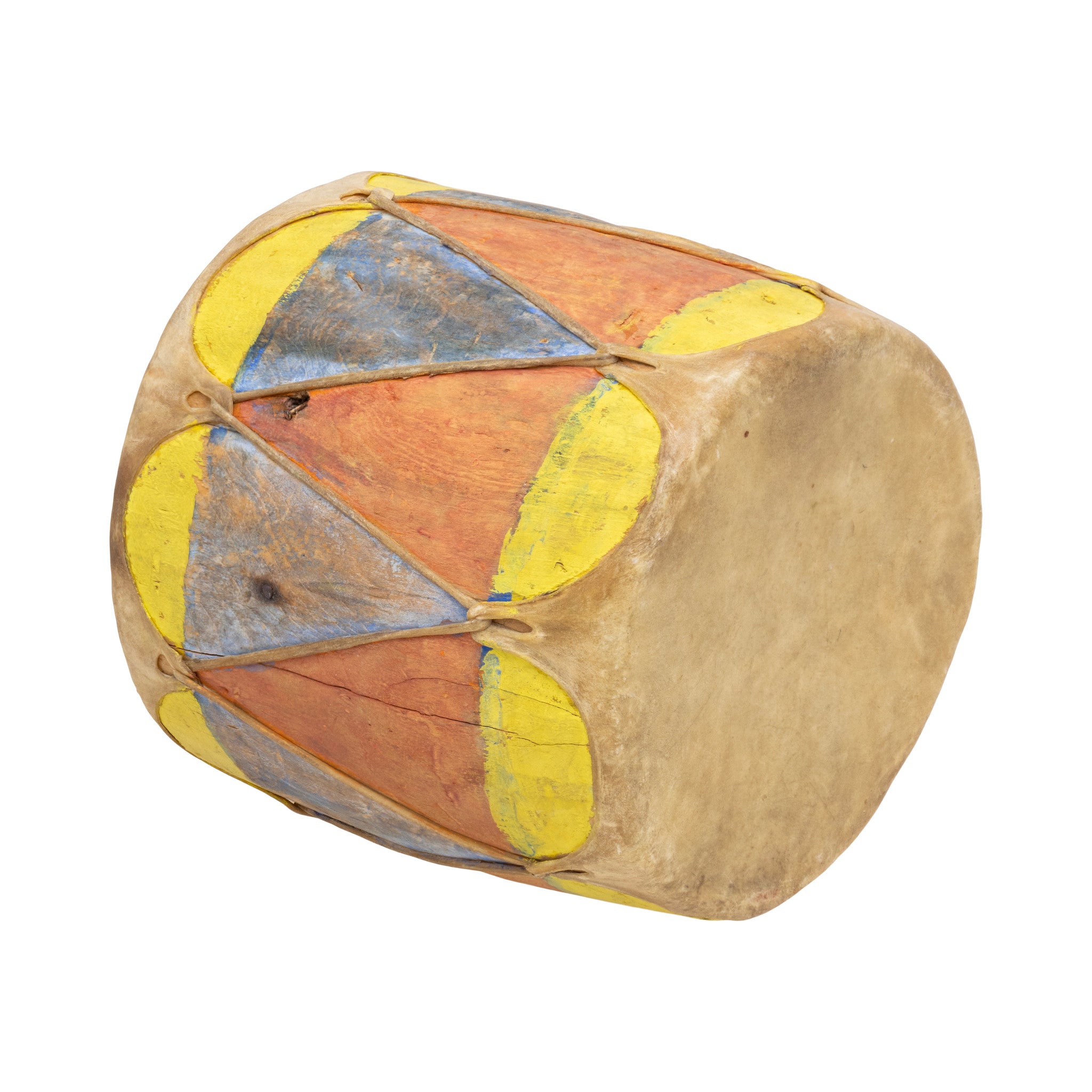Pueblo Painted Drum