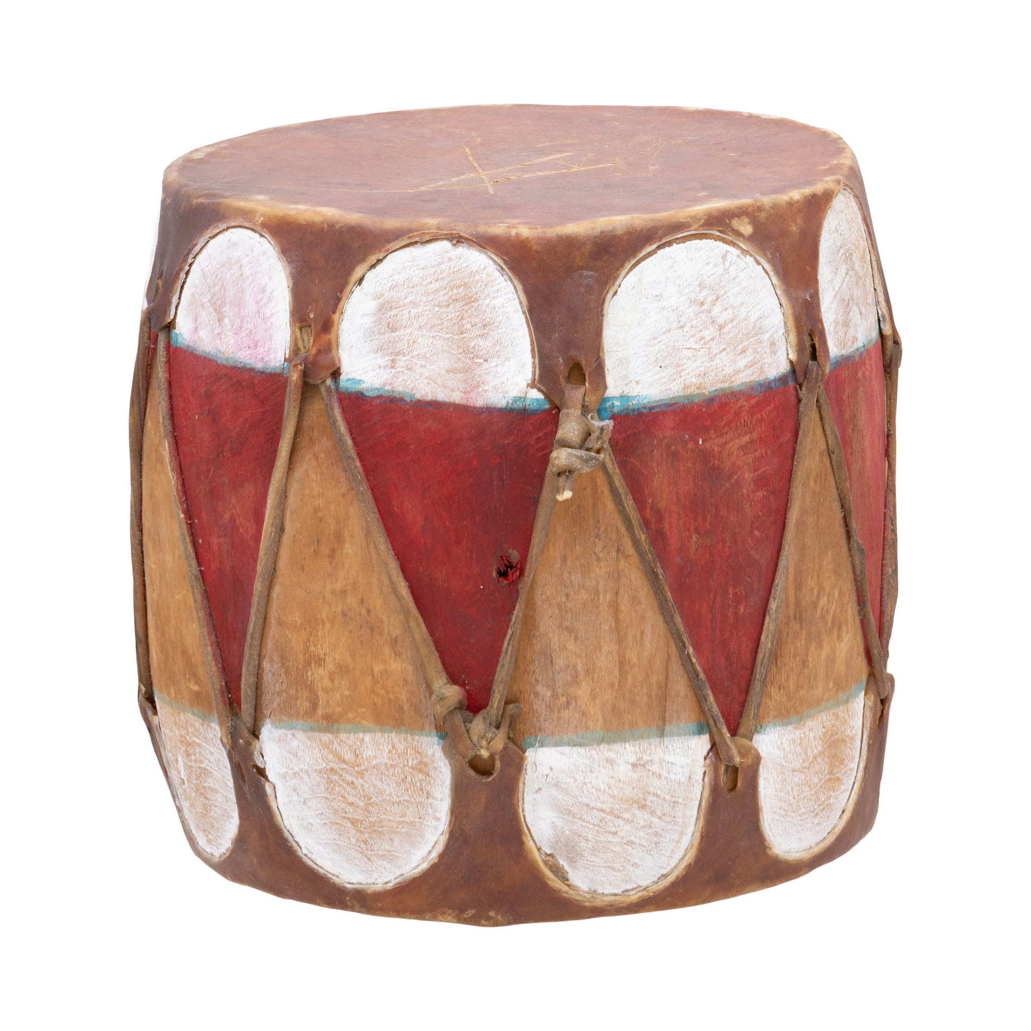 Pueblo Painted Drum