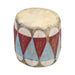Pueblo Painted Drum, Native, Music Instrument, Drum