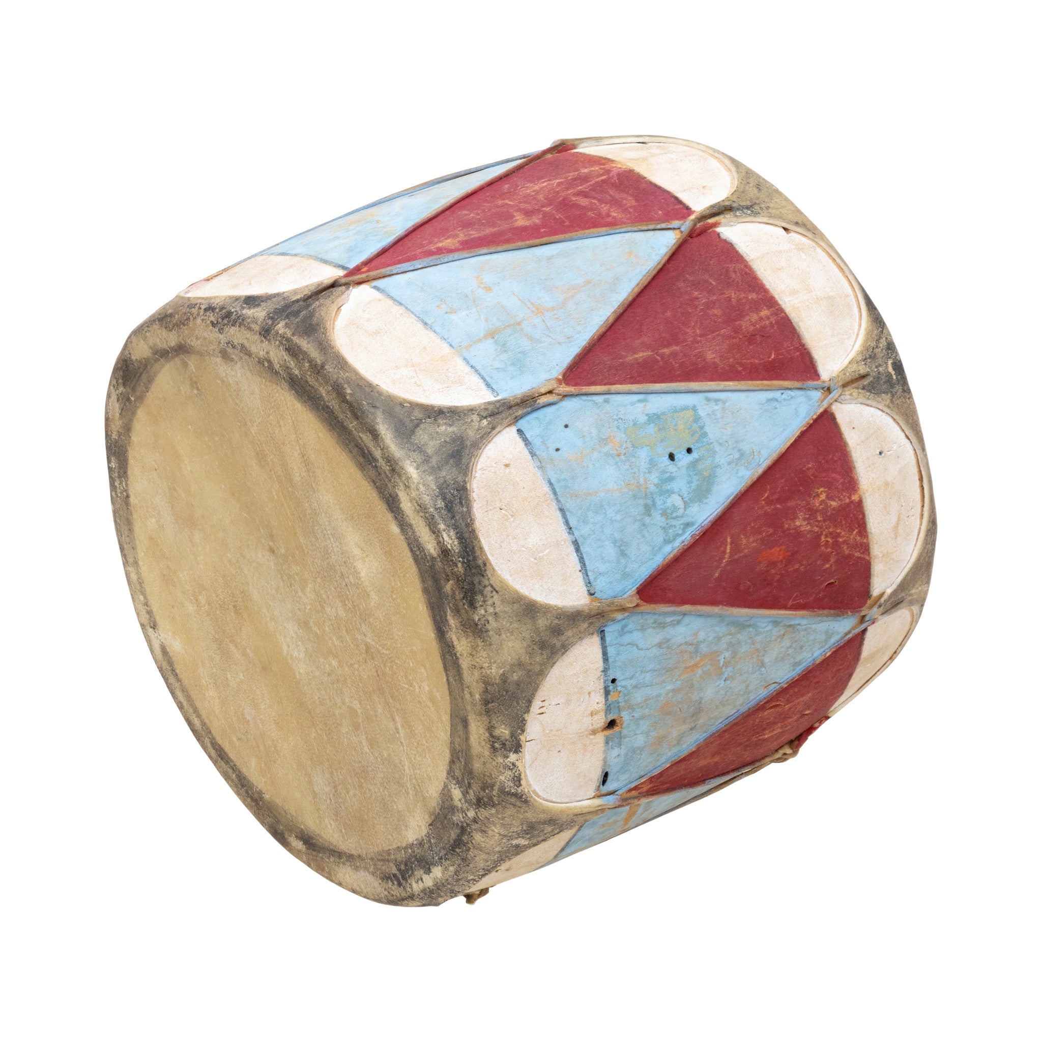 Pueblo Painted Drum