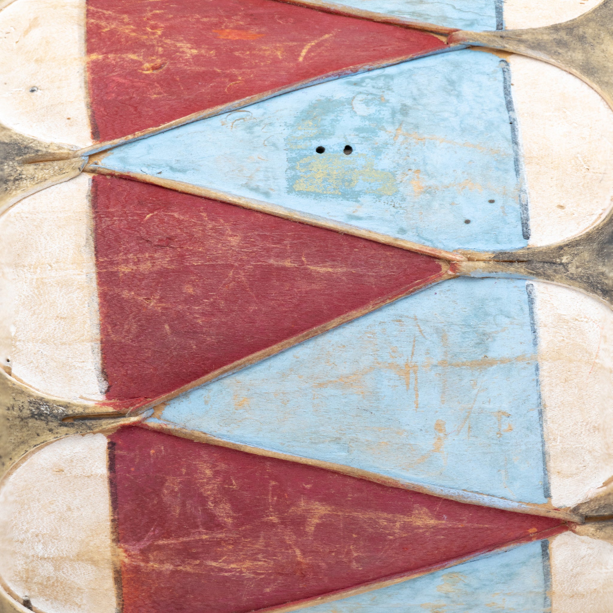 Pueblo Painted Drum