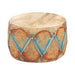 Pueblo Painted Drum, Native, Music Instrument, Drum