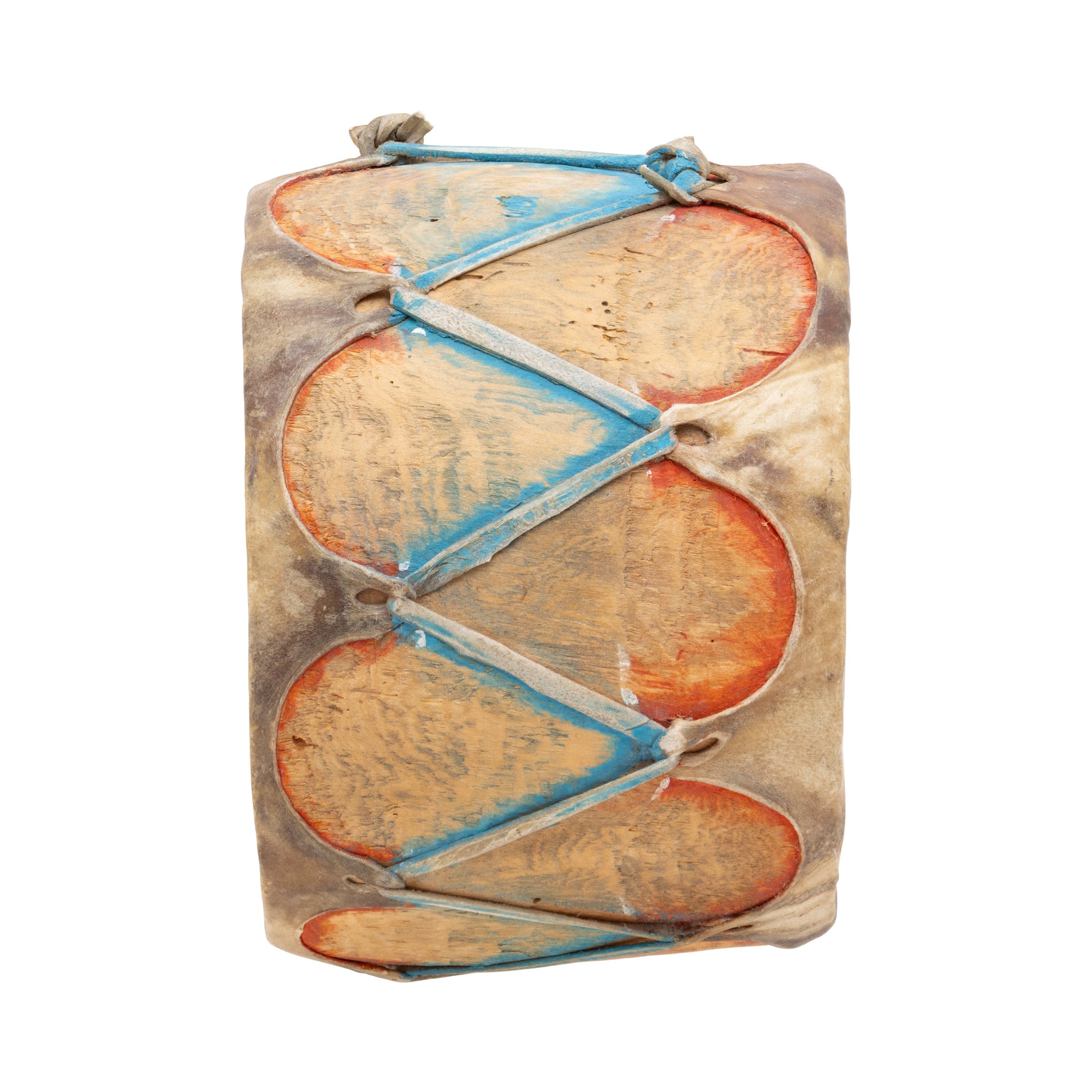 Pueblo Painted Drum
