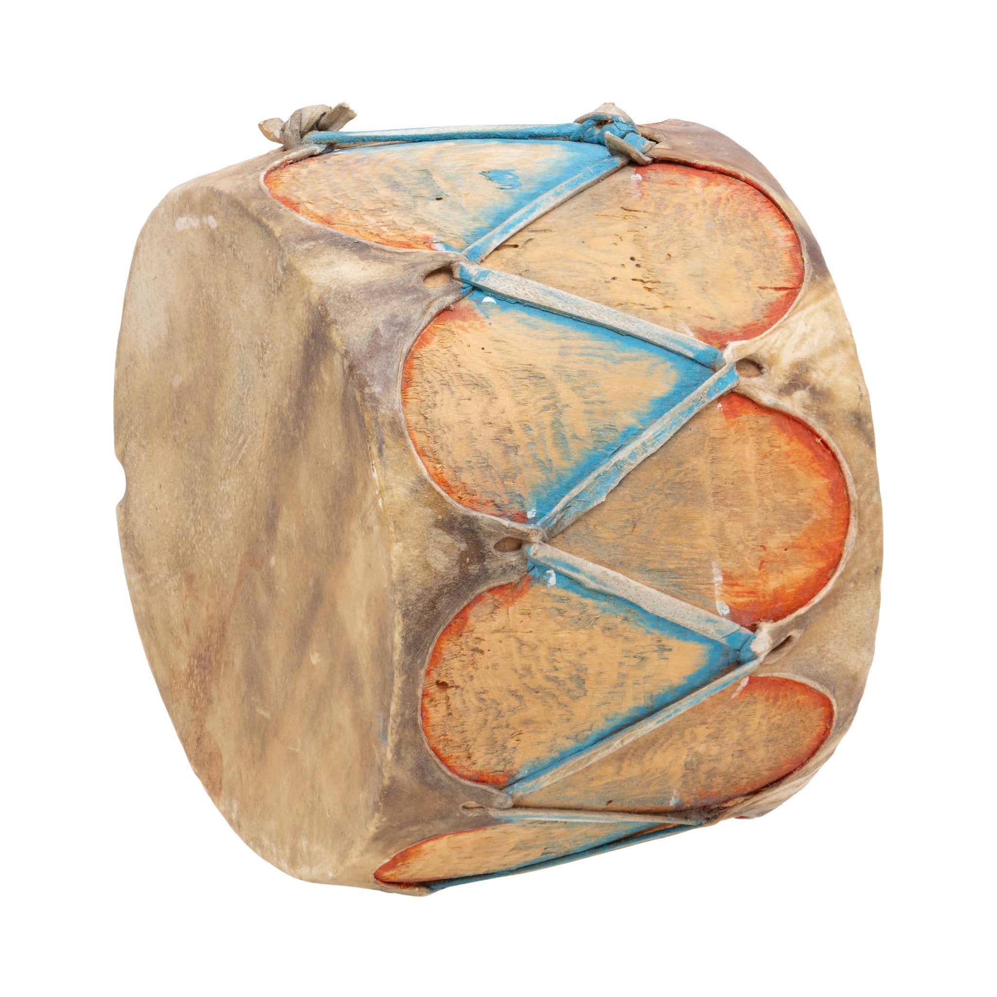 Pueblo Painted Drum