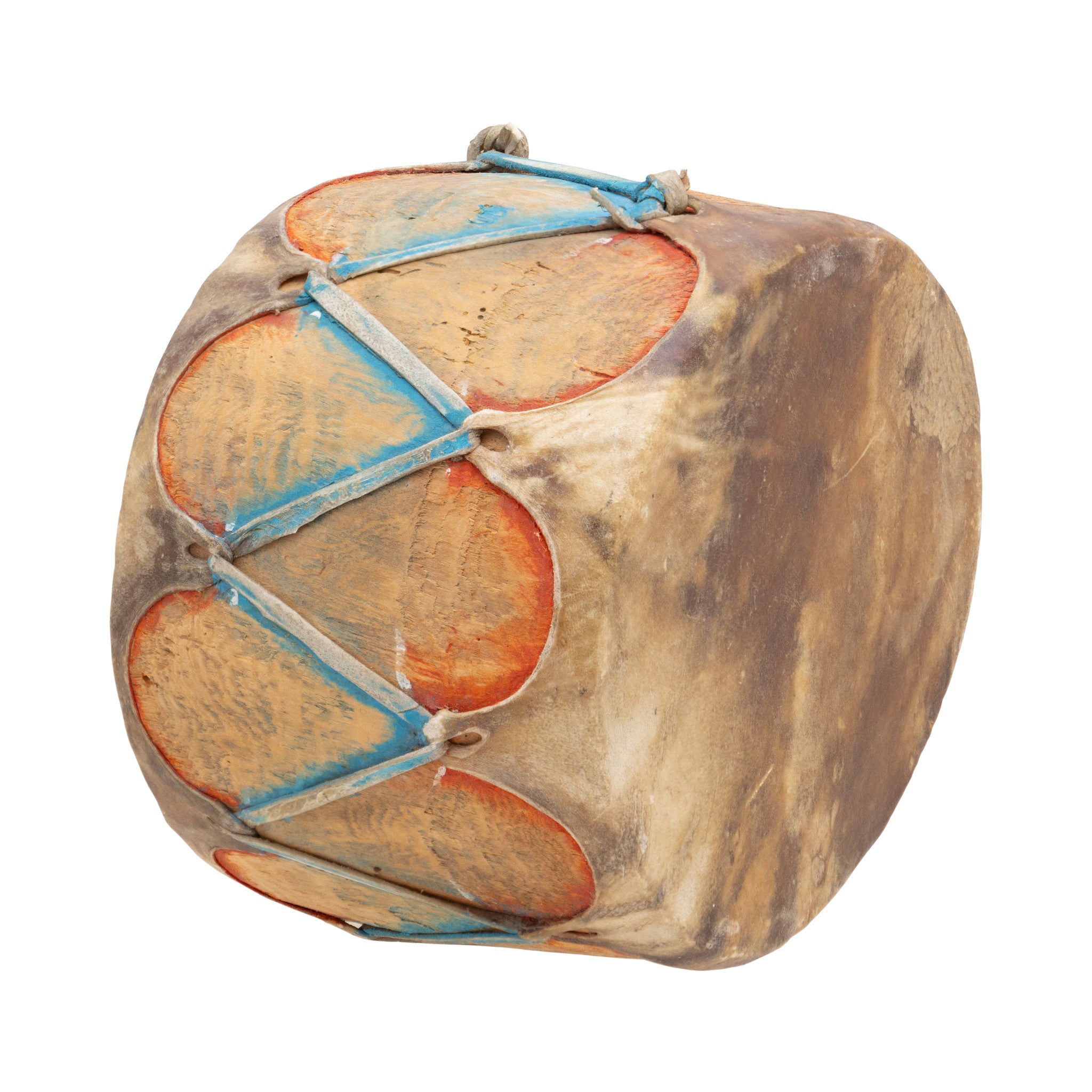 Pueblo Painted Drum