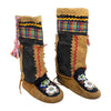 Cree High Top Boots, Native, Garment, Moccasins