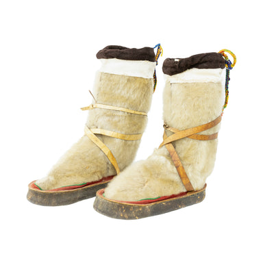 Alaskan Boots, Native, Garment, Moccasins