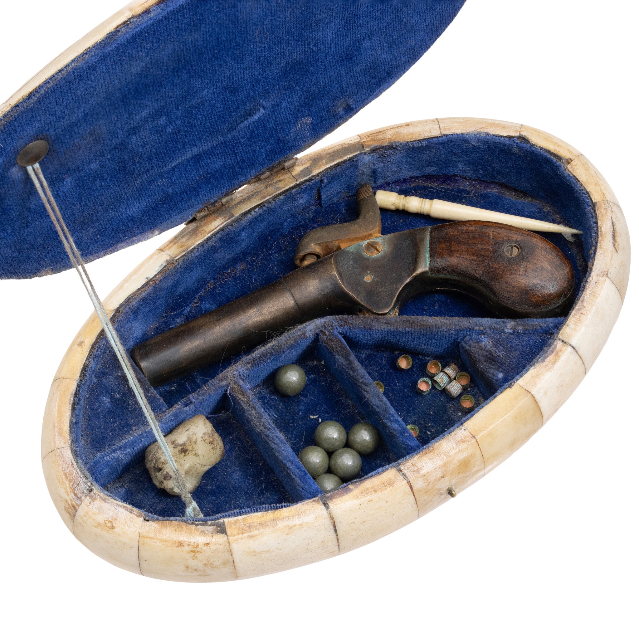 Cartridge Box with Derringer