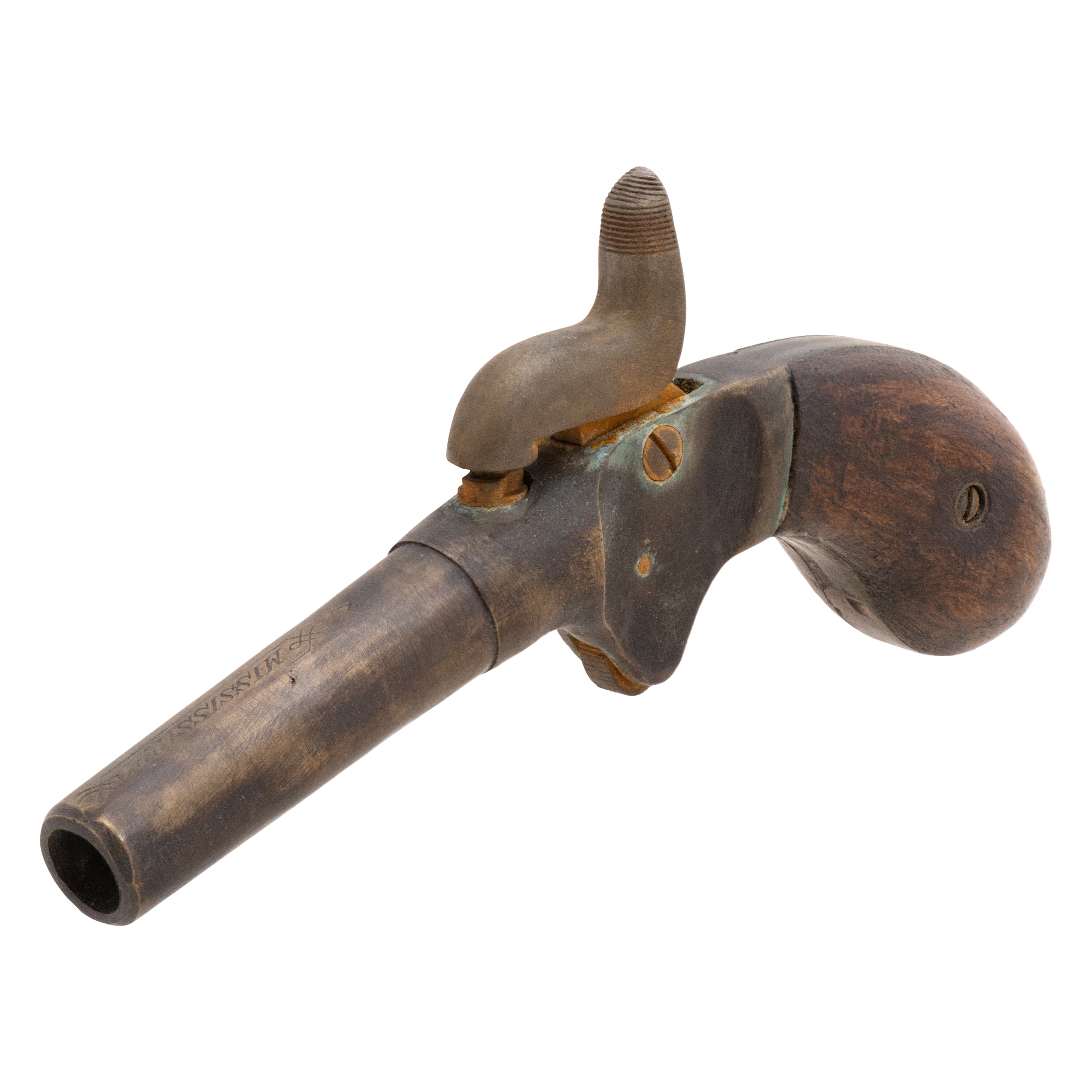 Cartridge Box with Derringer