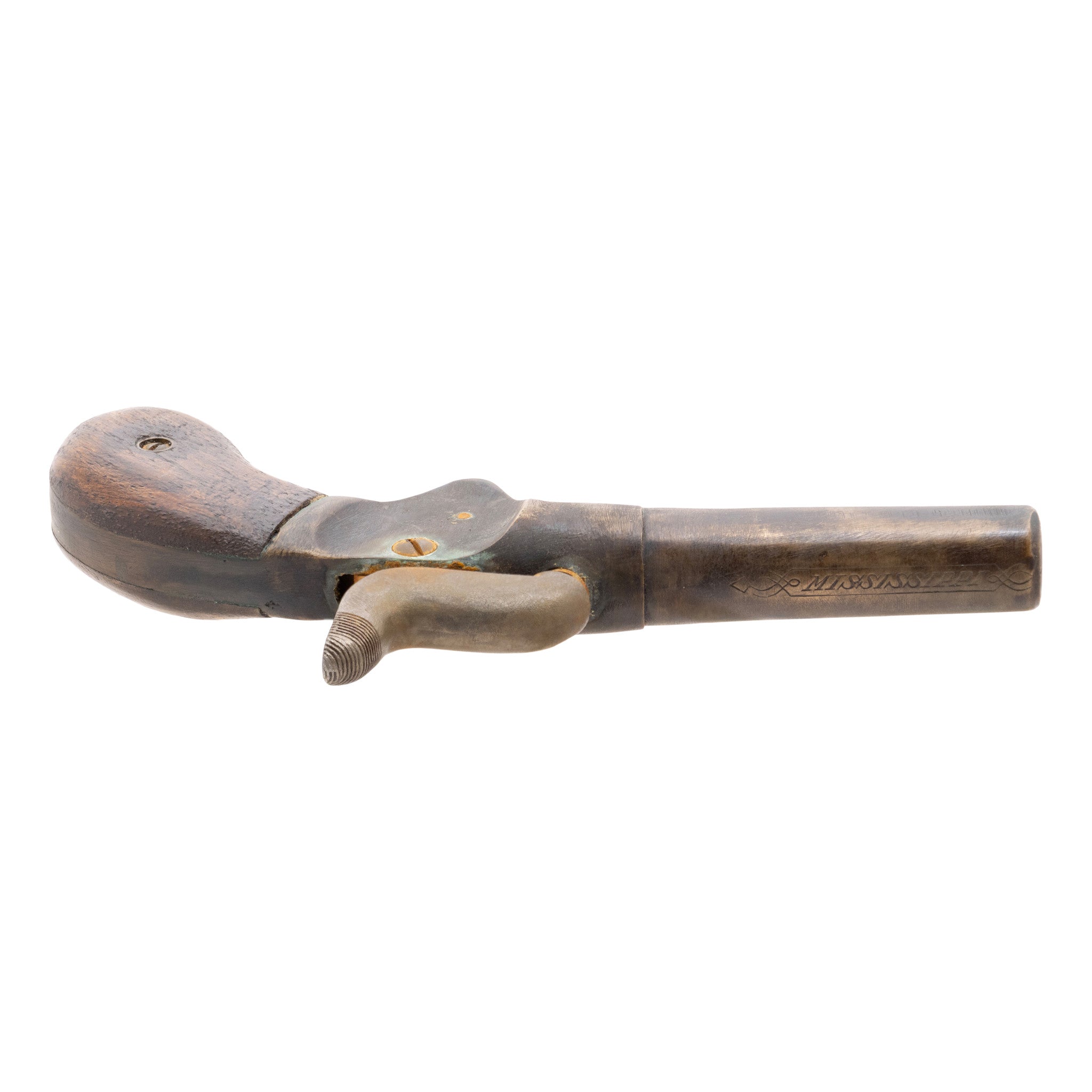 Cartridge Box with Derringer