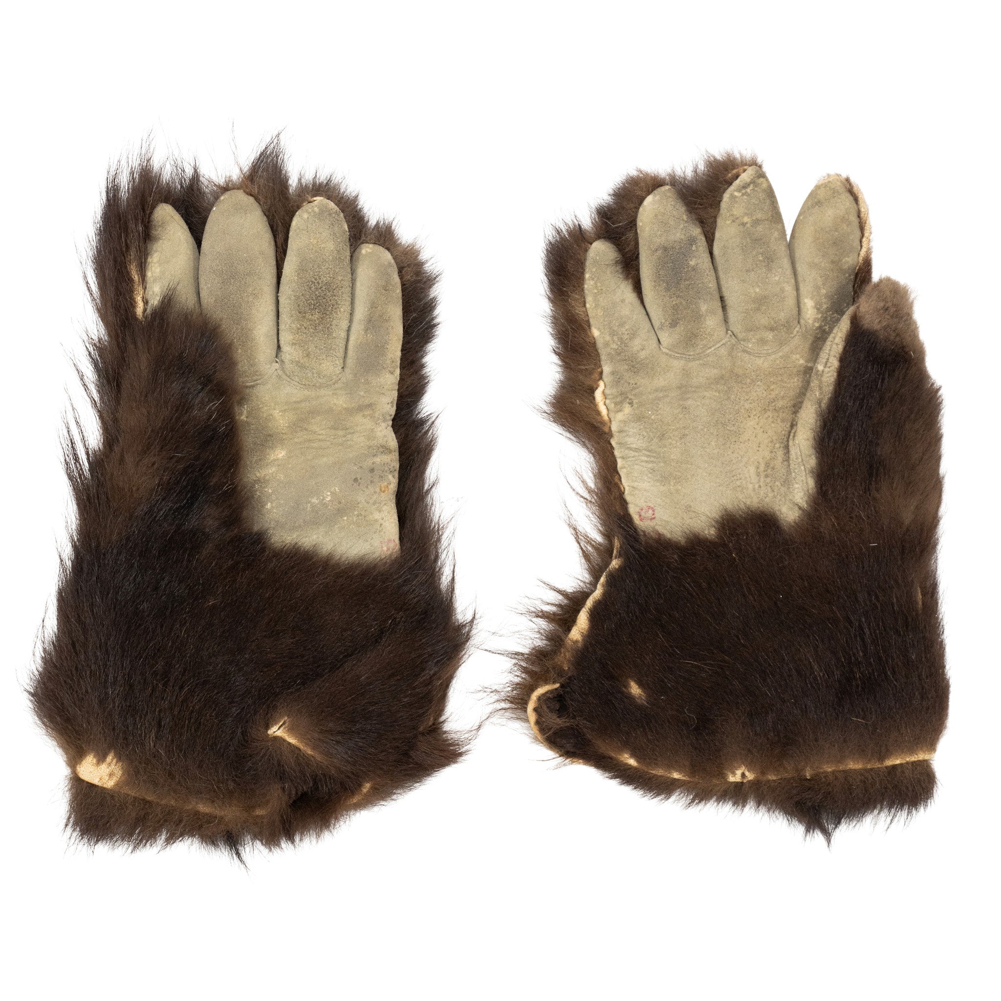 Bear Hide Mittens