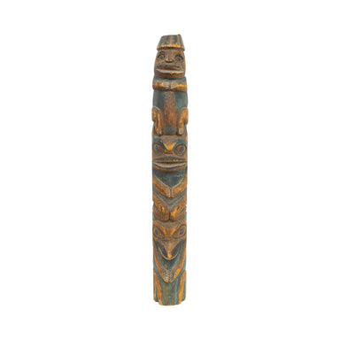 Northwest Coast Hanging Totem, Native, Carving, Totem Pole