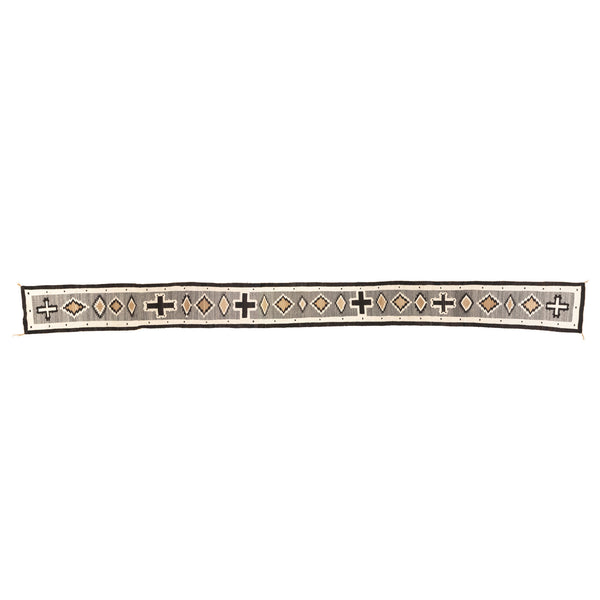Navajo Crystal Runner, Native, Weaving, Floor Rug