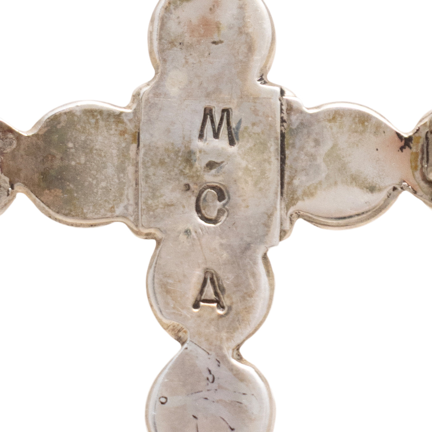 Navajo Turquoise Cross Pendant/Brooch