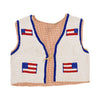 Sioux Patriotic Vest, Native, Garment, Vest