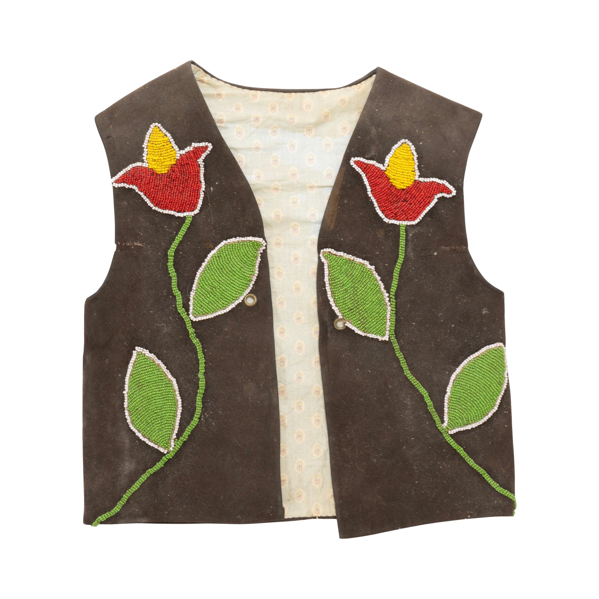Chippewa Child's Vest, Native, Garment, Vest