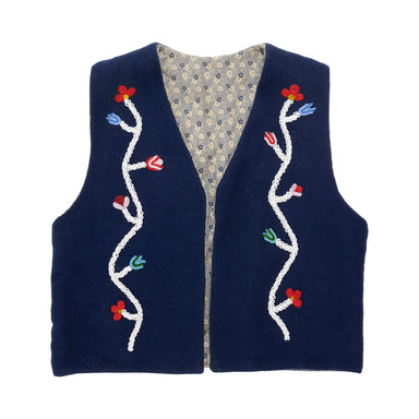 Cree Beaded Vest, Native, Garment, Vest