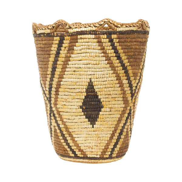 Klickitat Basket, Native, Basketry, Vertical