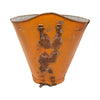 French Vineyard Metal Grape Picker's Hotte