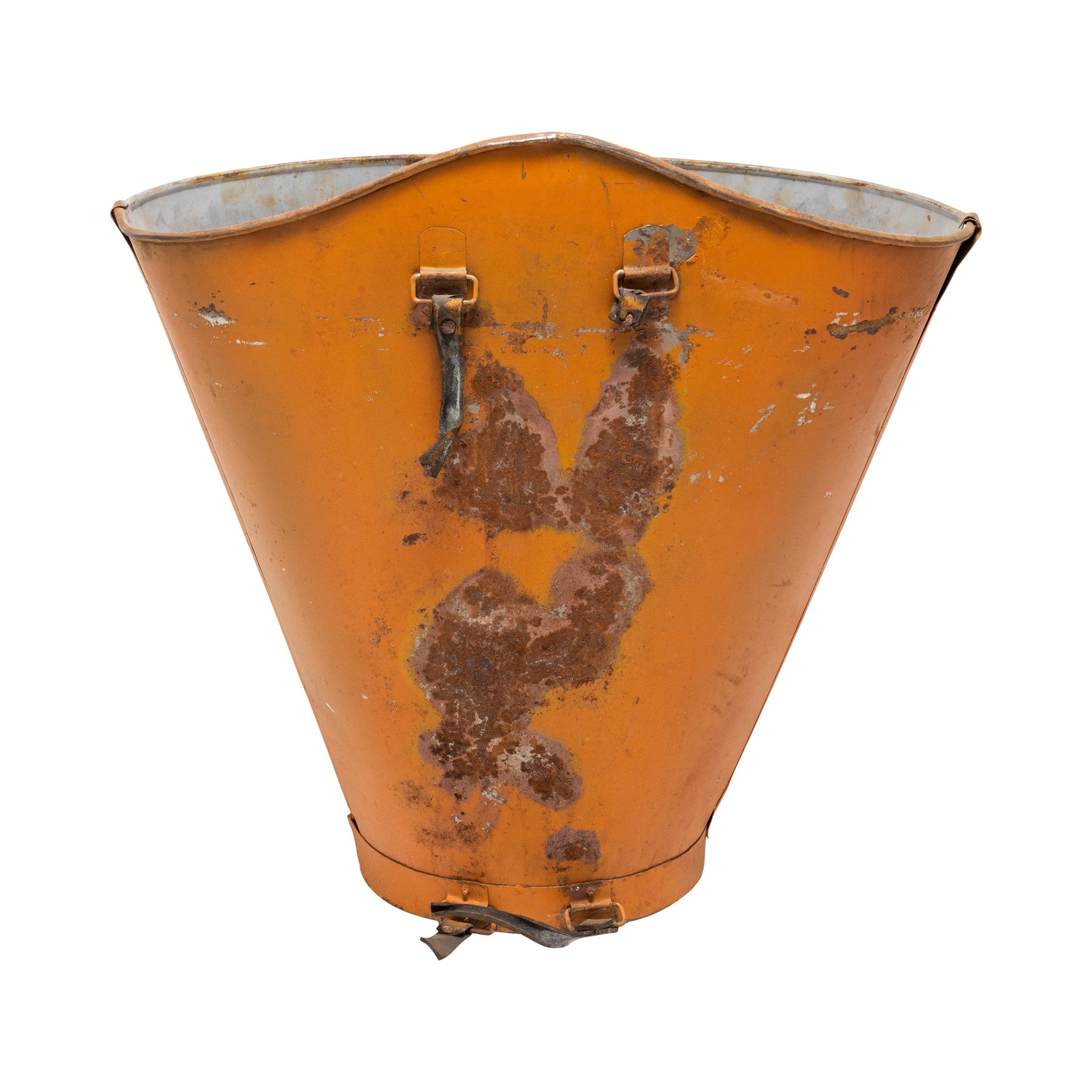 French Vineyard Metal Grape Picker's Hotte