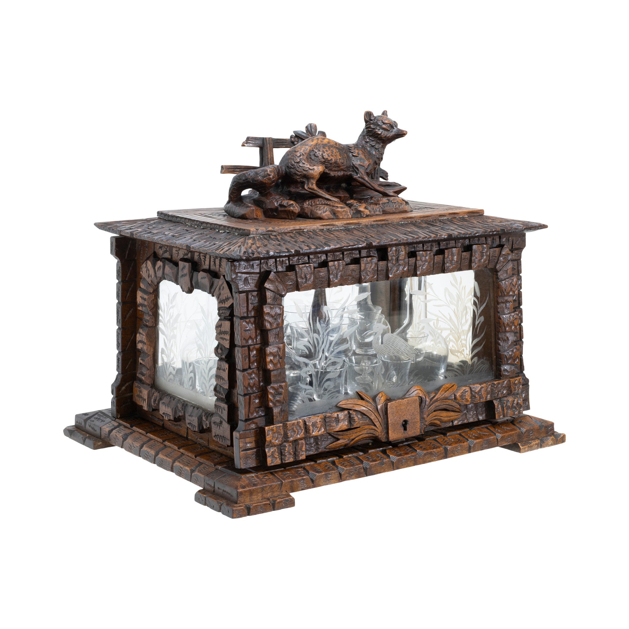 Black Forest Tantalus Set