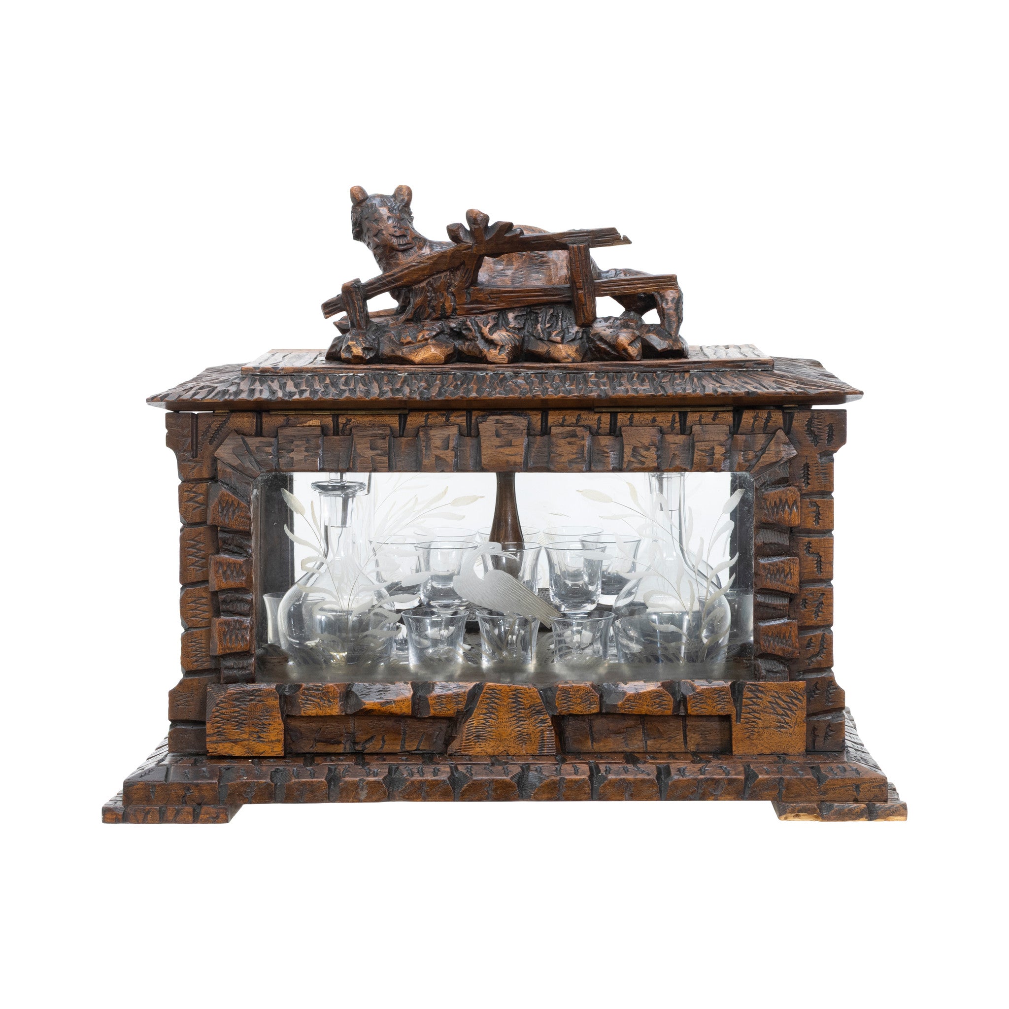 Black Forest Tantalus Set