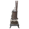 Excelsior Manufacturing Co. Cast Iron and Nickel Stove