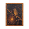 "Barred Owl" Pyrography Plaque by Bert Peters