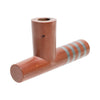 Catlinite T Pipe, Native, Pipe, Catlinite