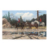 Travelers by Charles Damrow, Fine Art, Painting, Western