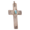 Navajo Turquoise Cross Pendant