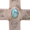 Navajo Turquoise Cross Pendant