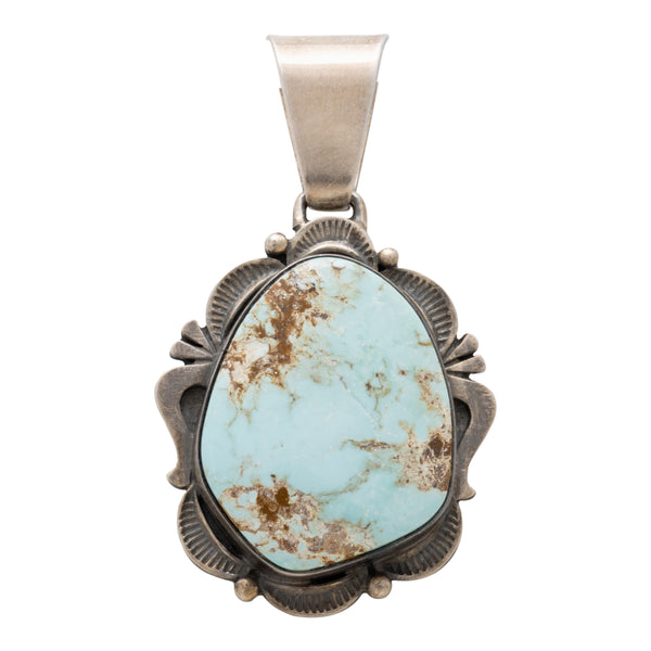 Navajo Turquoise Pendant, Jewelry, Necklace, Native