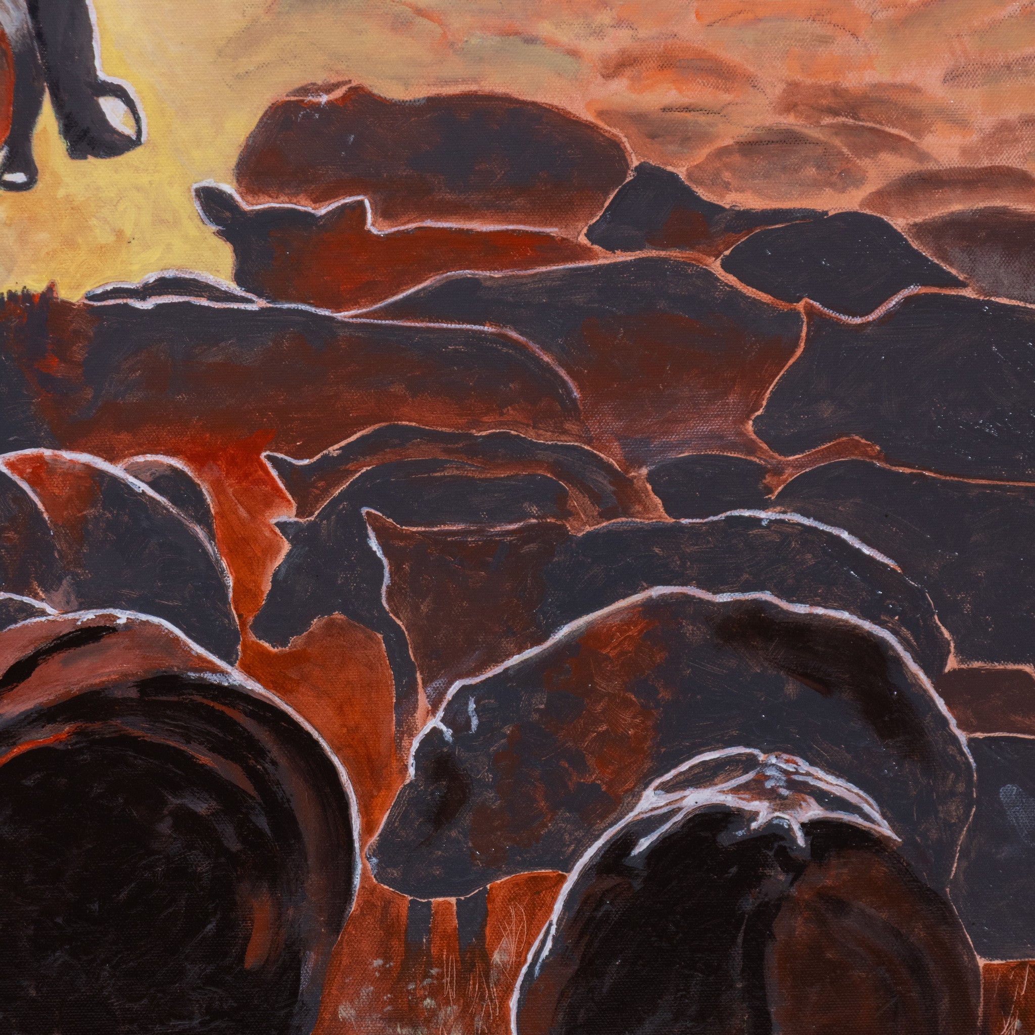 "Cattle Drive" by Greg Drew