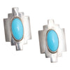 Navajo Turquoise Earrings, Jewelry, Earrings, Native