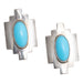Navajo Turquoise Earrings, Jewelry, Earrings, Native