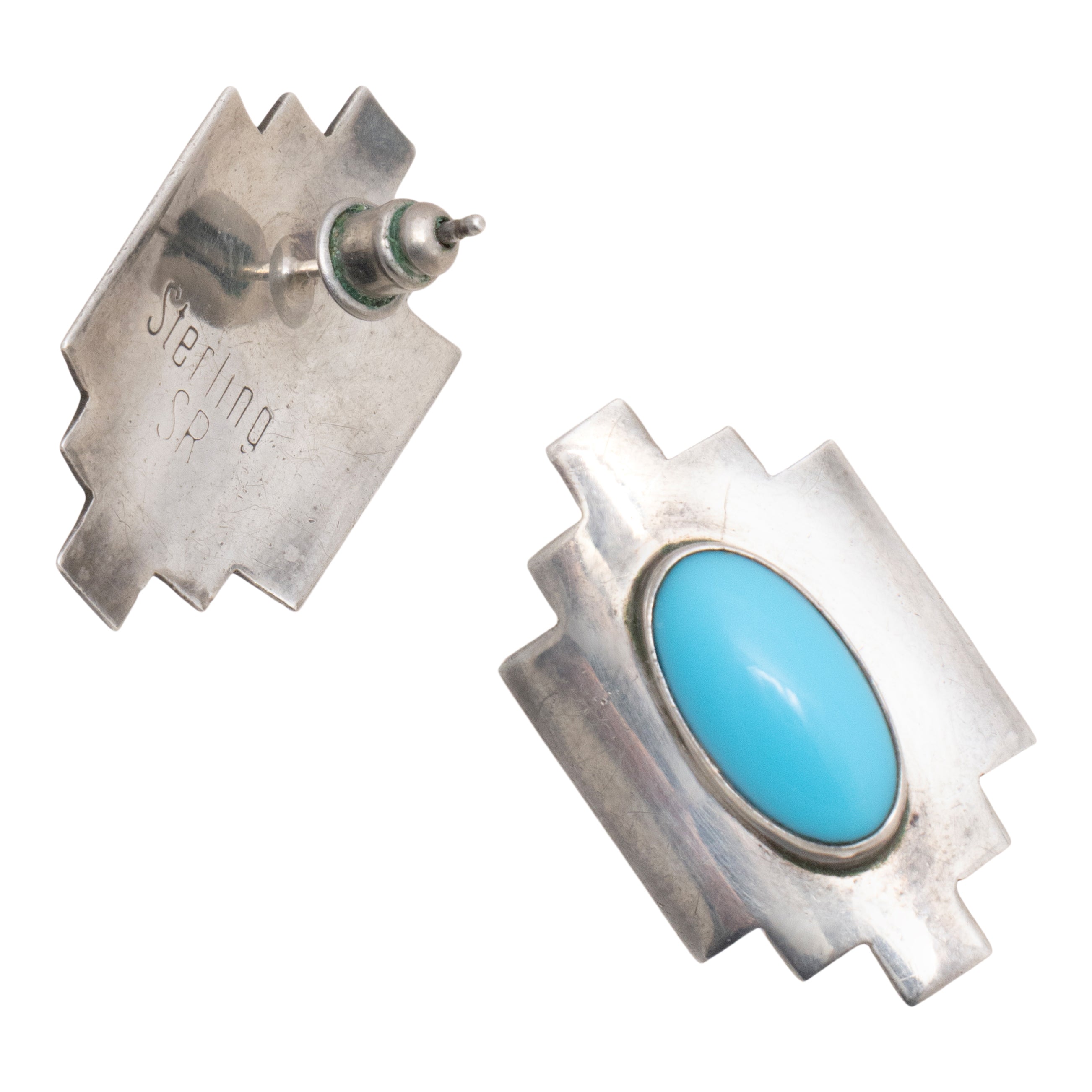 Navajo Turquoise Earrings