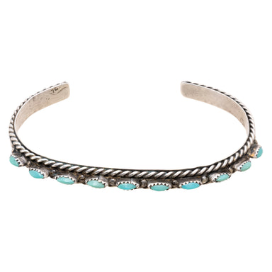 Southwest Needlepoint Turquoise Bracelet, Jewelry, Bracelet, Southwest