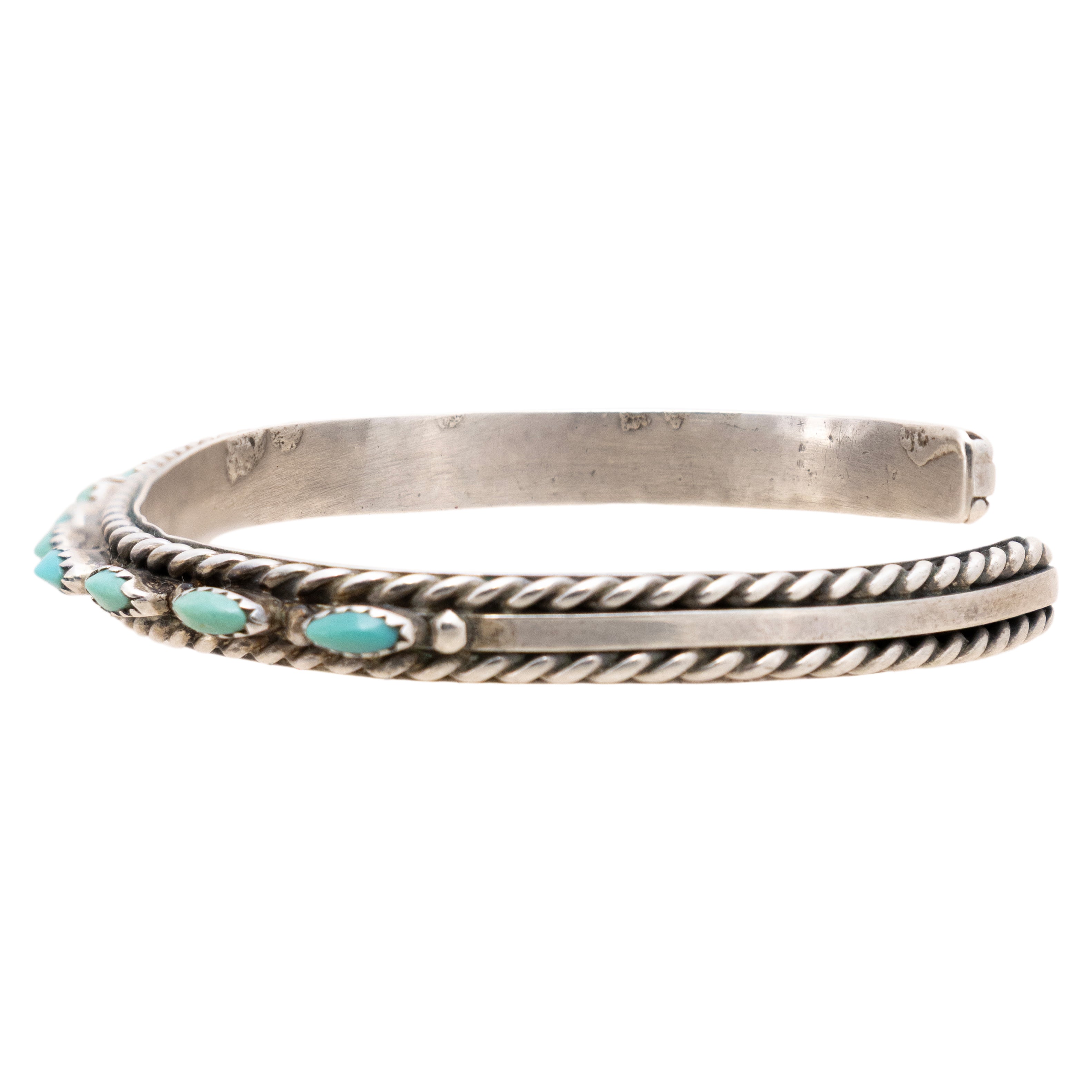 Southwest Needlepoint Turquoise Bracelet