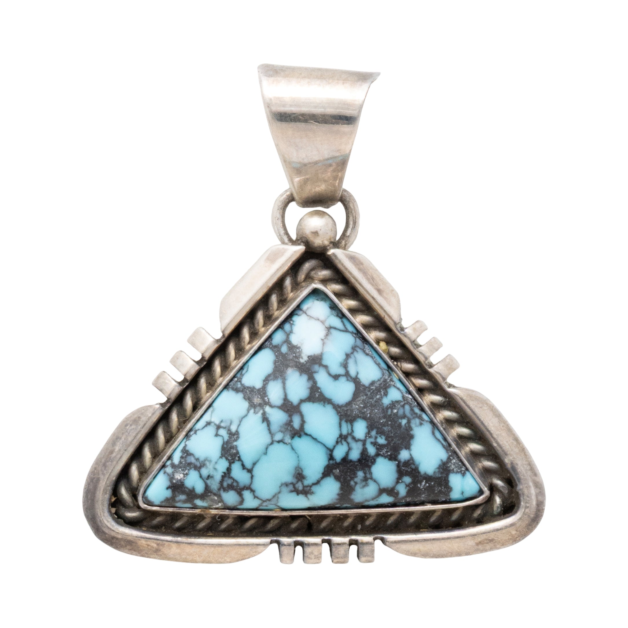 Navajo Turquoise Pendant, Jewelry, Necklace, Native