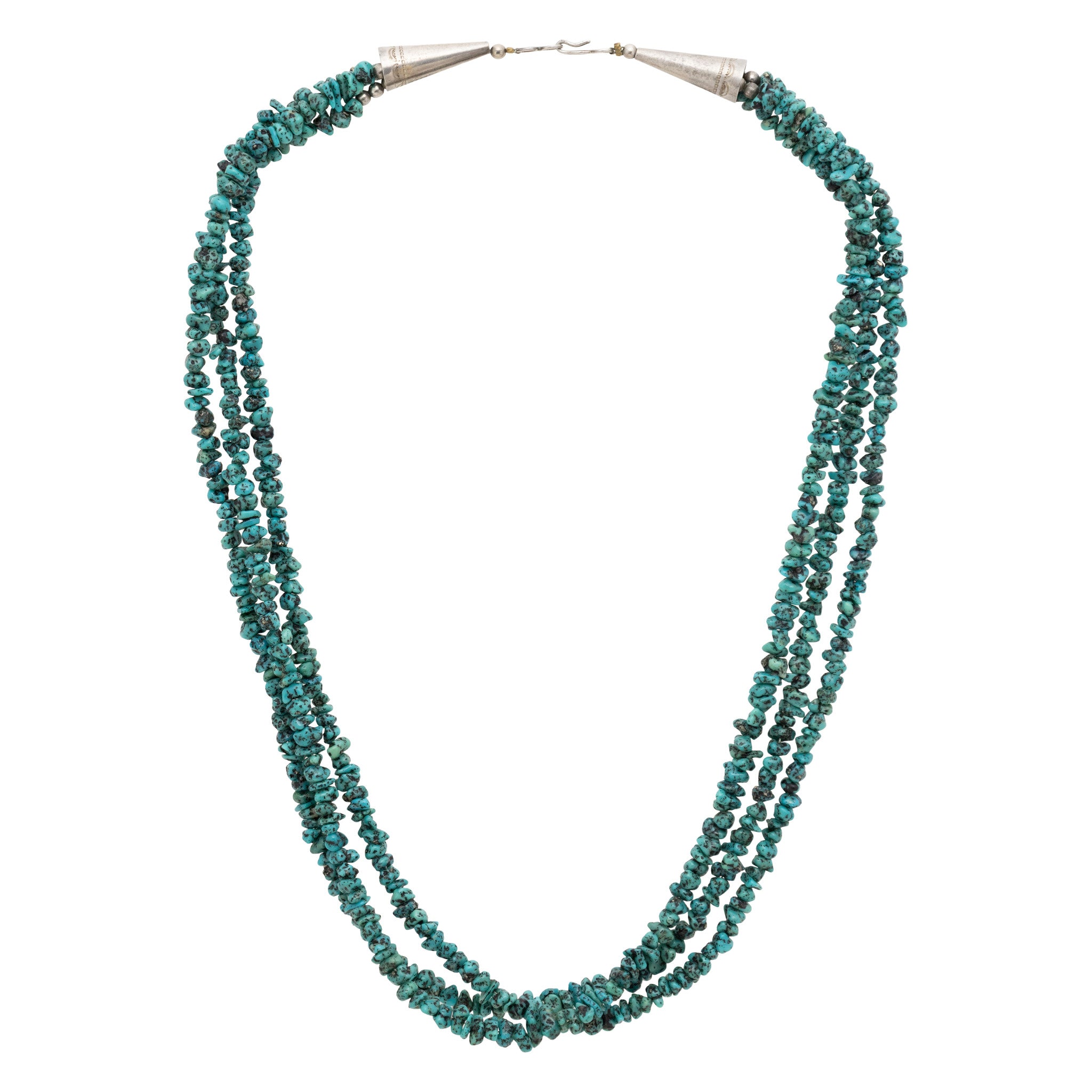 Three Strand Turquoise Necklace, Jewelry, Necklace, Southwest