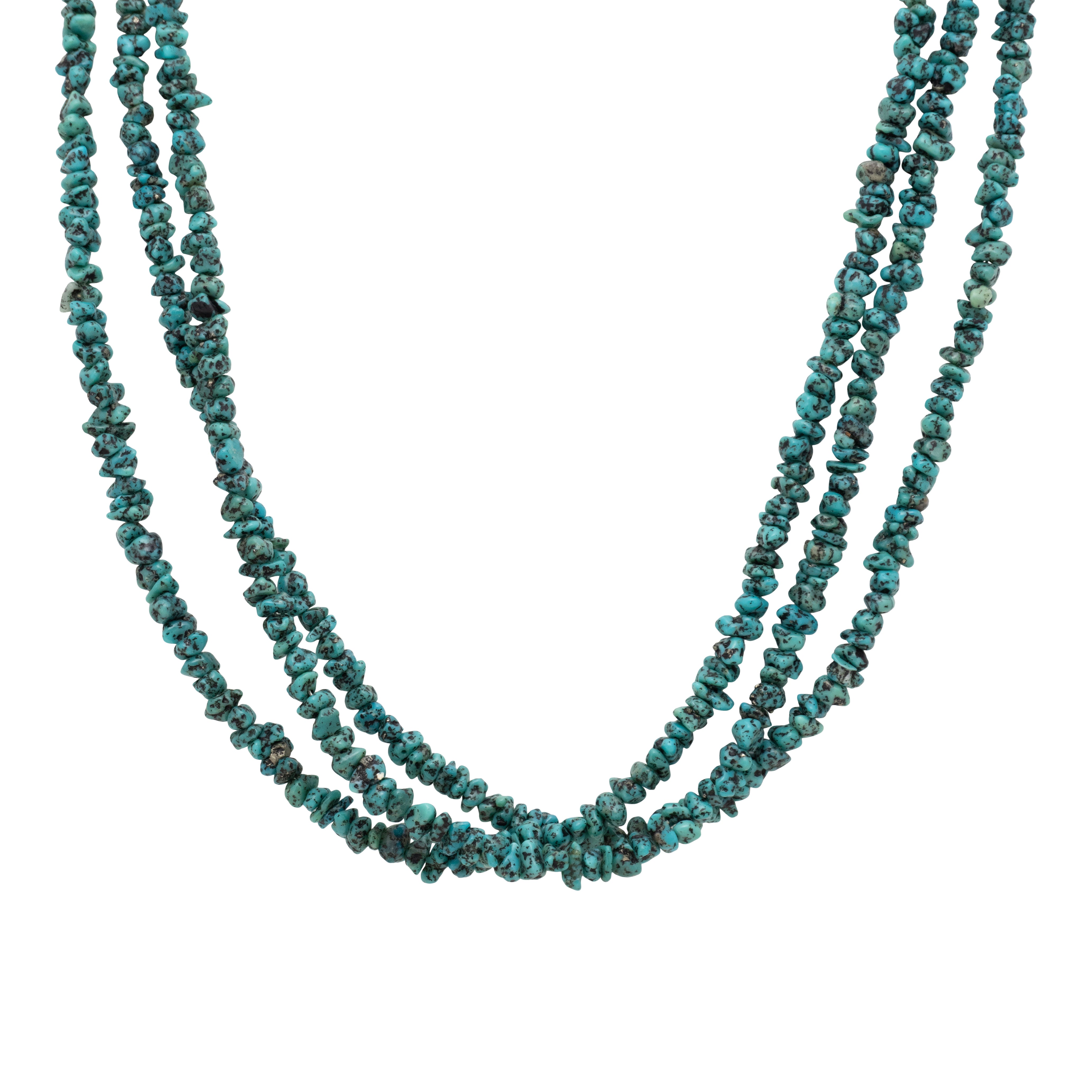 Three Strand Turquoise Necklace